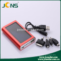 1300 mAh Solar power bank portable solar mobile phone charger